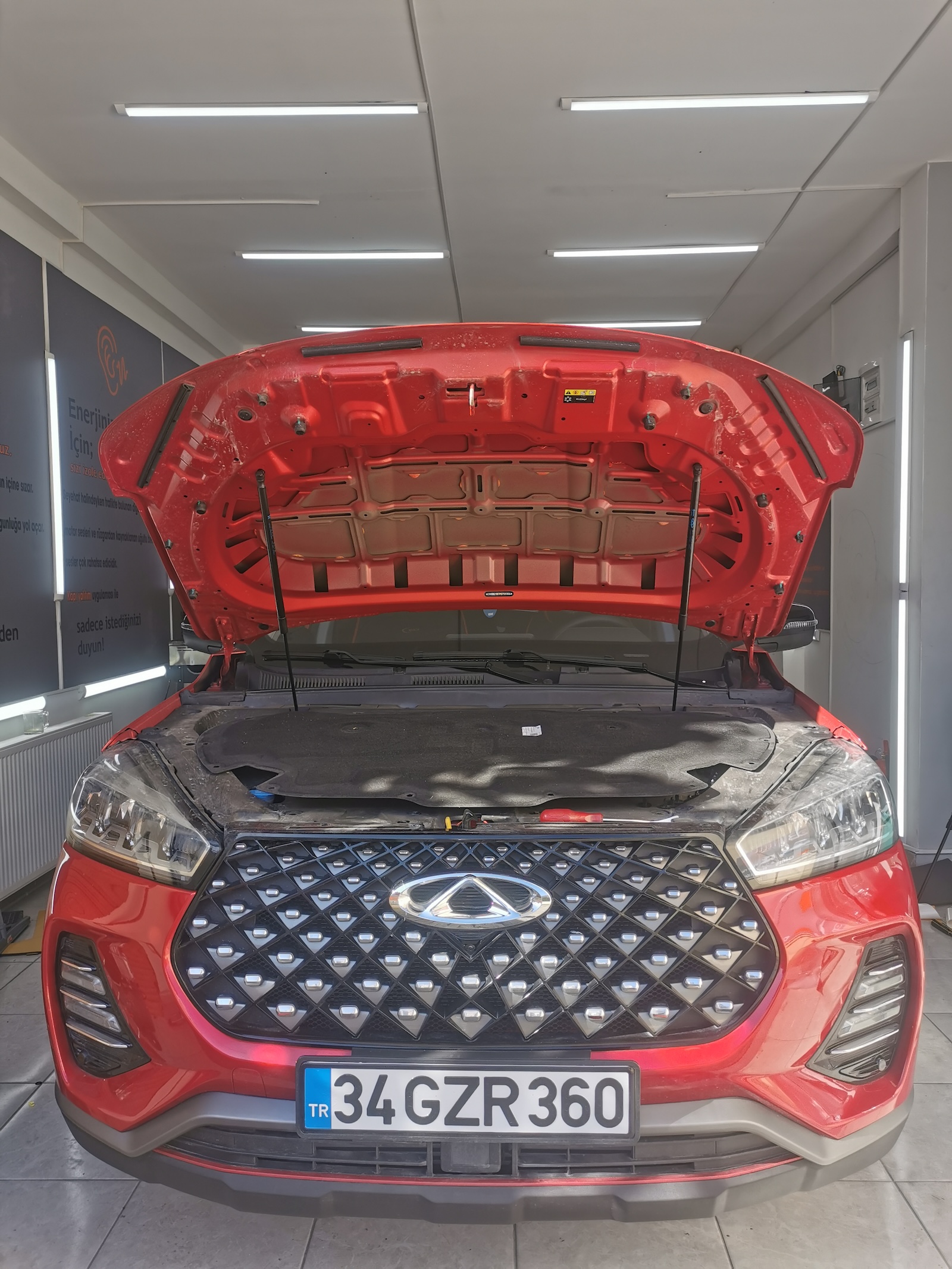 Ses yalıtımı sonrası kabin içi gürültü seviyesi